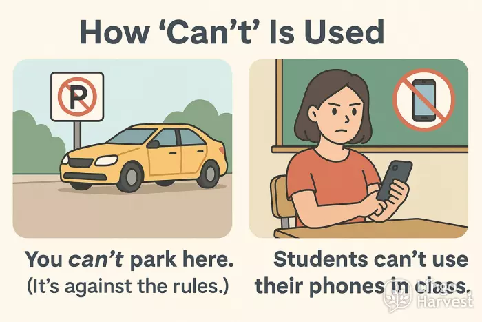 cant examples parking phones