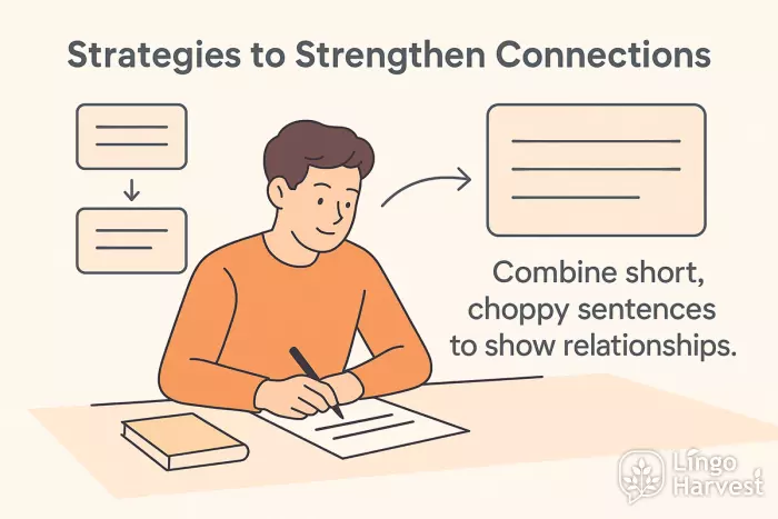 combine short sentences connections