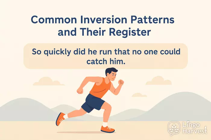 common inversion pattern running