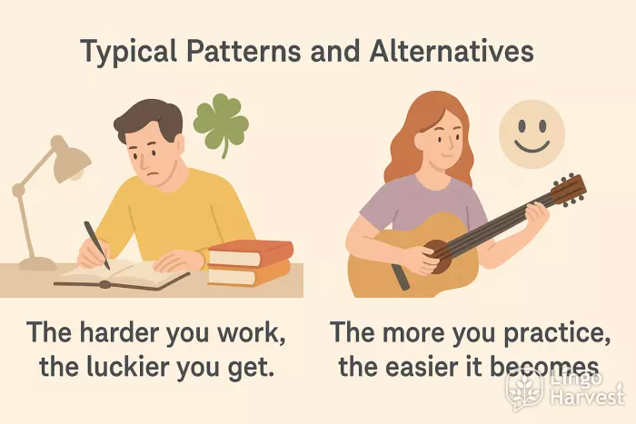 comparative clause linking patterns