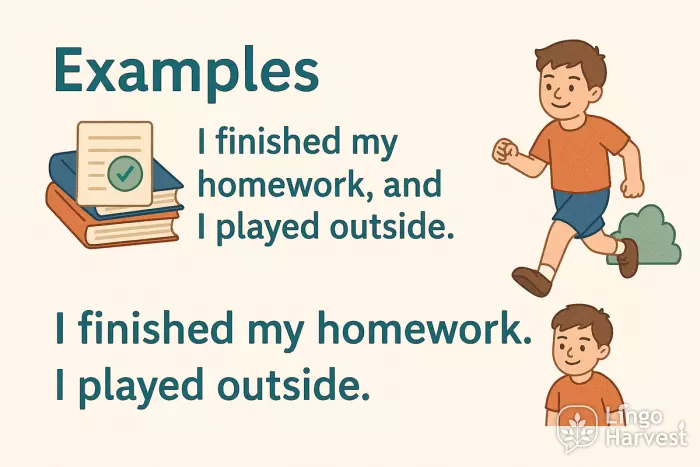 comparing sentence structures example