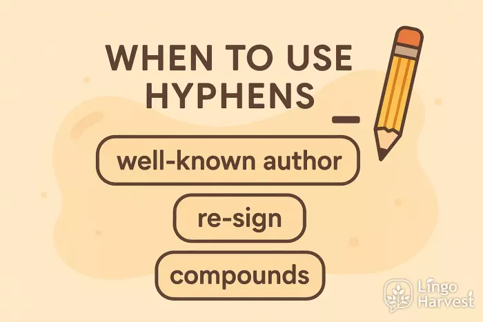 Hyphens in compound nouns