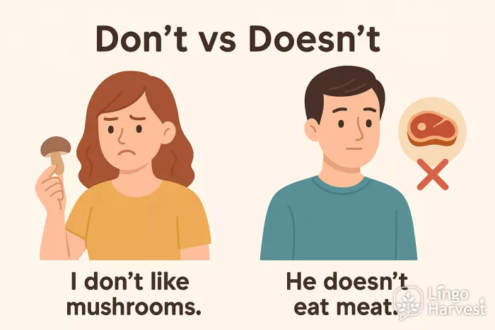 dont like mushrooms doesnt eat meat