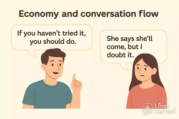 economy conversation flow examples