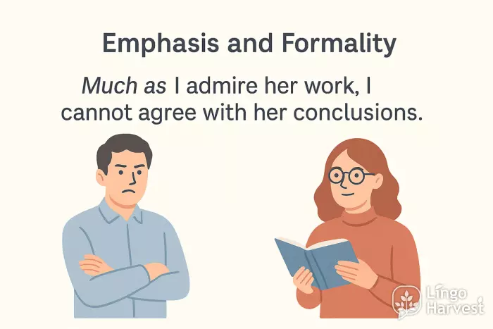 emphasis formal strong contrast