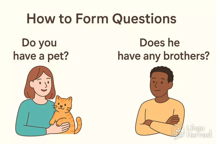 form questions do does