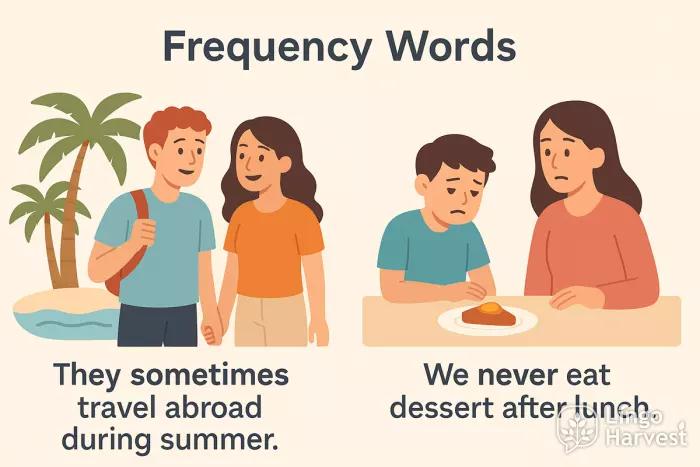 frequency words sometimes never