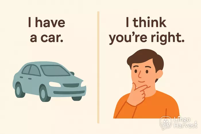 have a car — think youre right