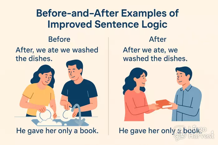 improved sentence logic examples