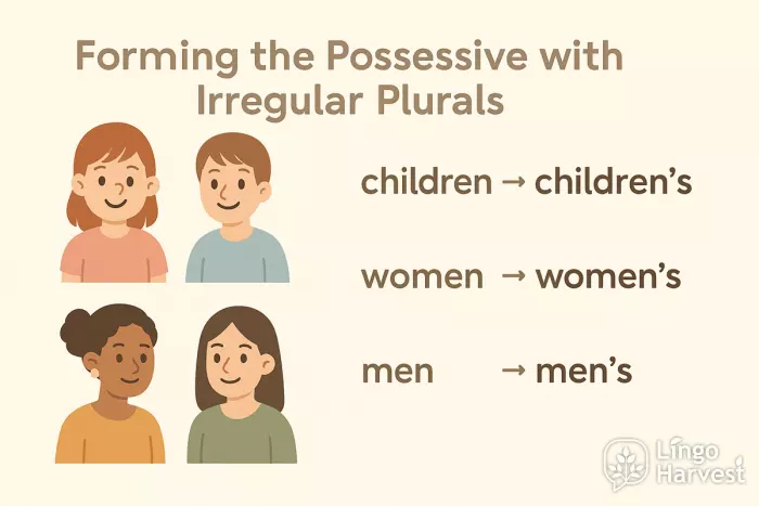 irregular plurals children women men