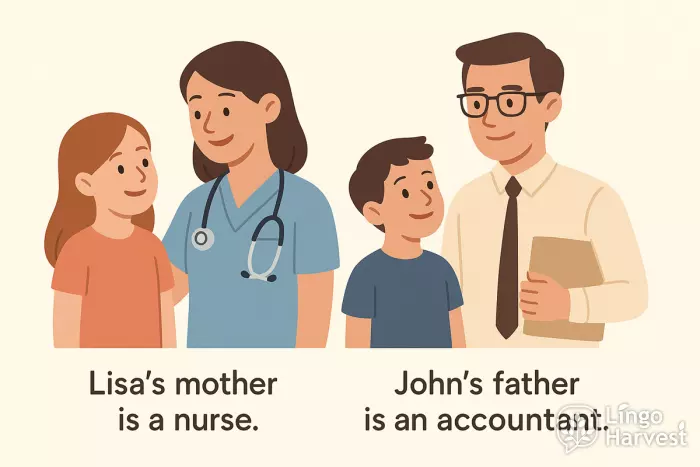 mother nurse father accountant