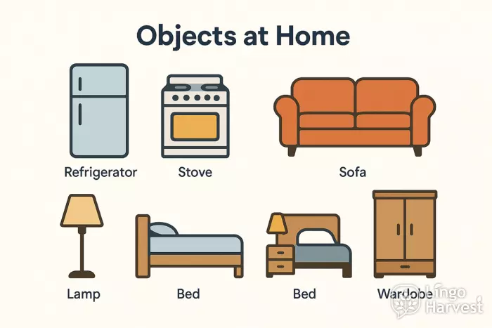 Everyday Nouns - Objects at Home