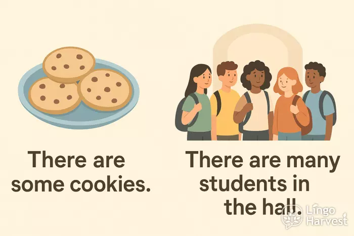 some cookies many students hall