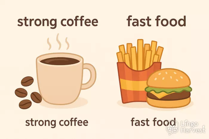 strong coffee fast food