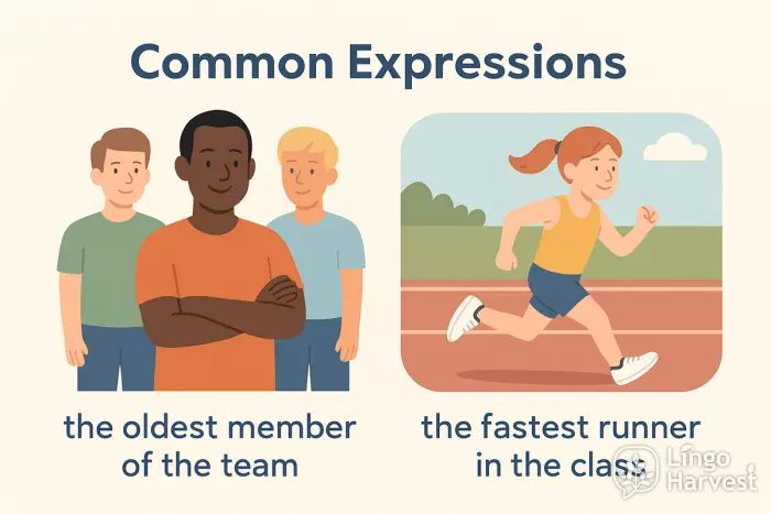 superlative expressions oldest fastest