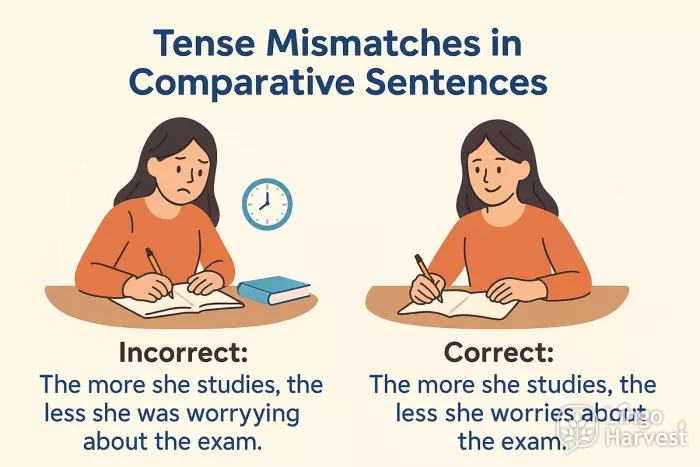 tense mismatch comparative example