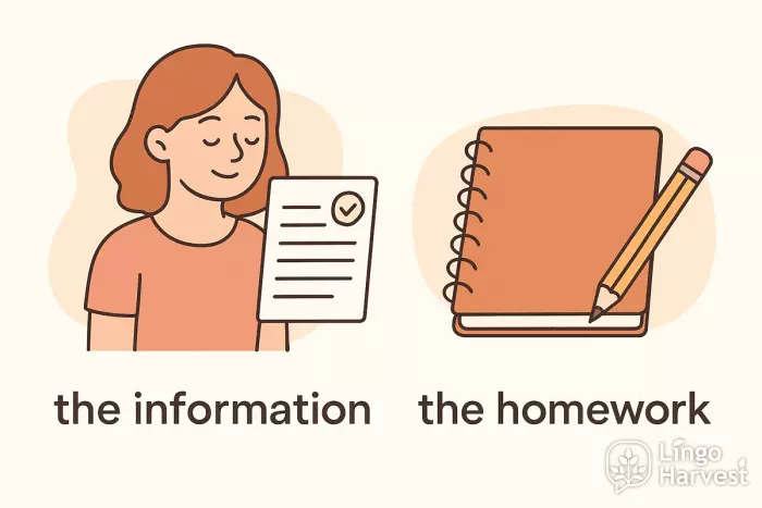the information the homework