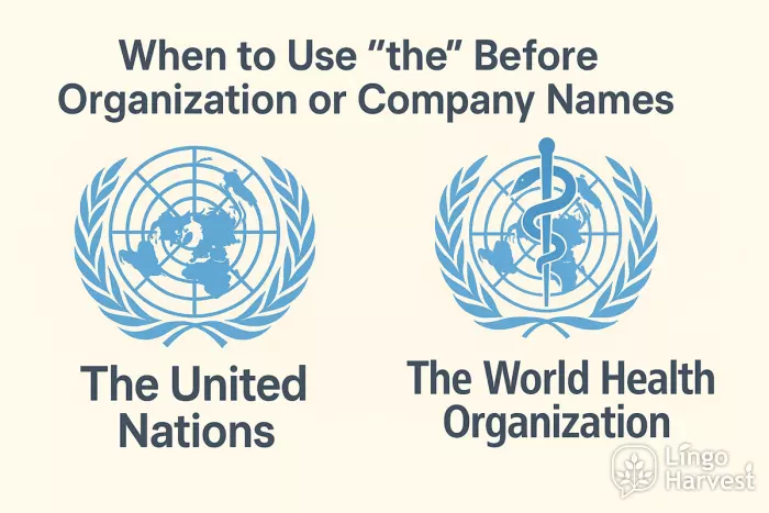 the United Nations the World Health Organization