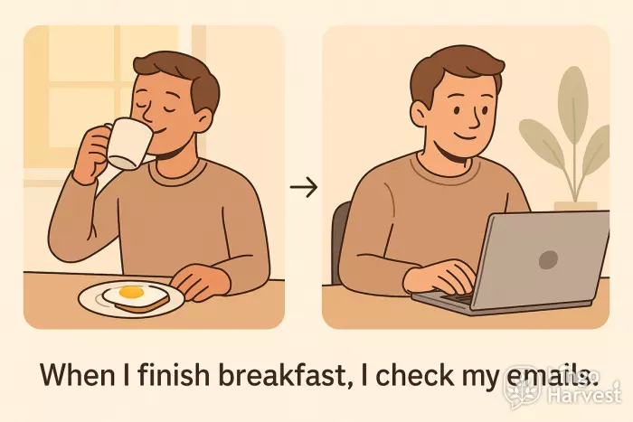 time clause daily routine