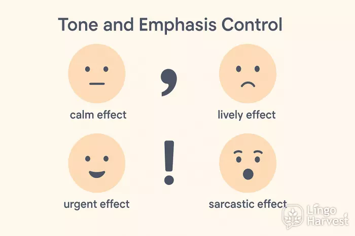 tone and emphasis punctuation effects