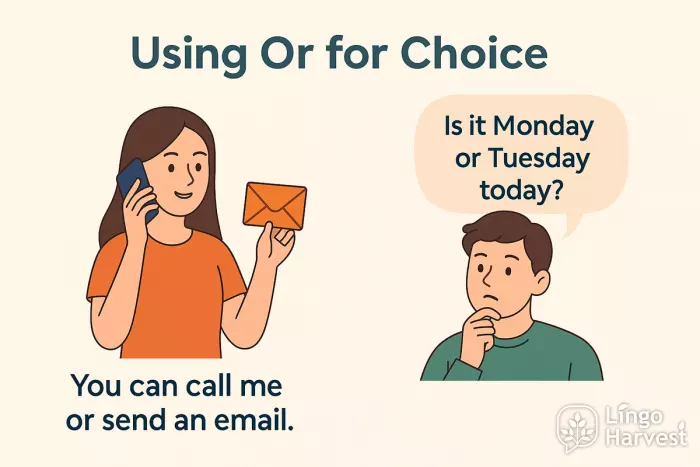 using or choices call email