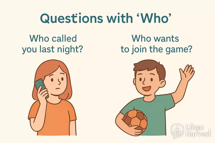 who questions examples