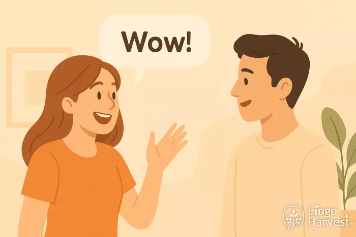 wow reaction scene