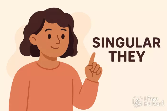 singular they gender-neutral pronoun