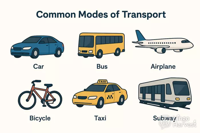Everyday Nouns - Transportation