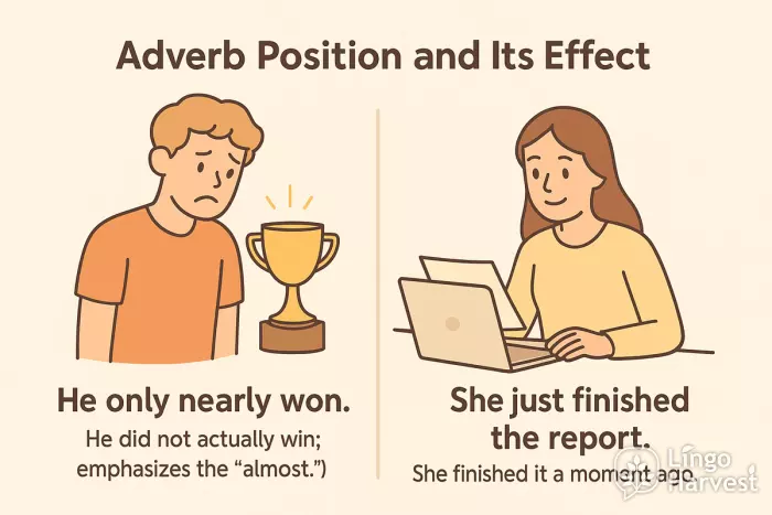 adverb position examples