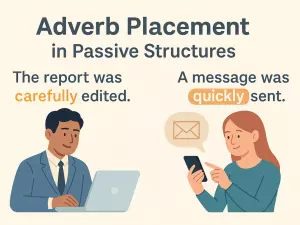 Adverb Placement in Passive Structures