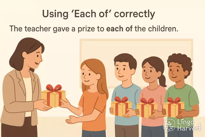 each of the children classroom
