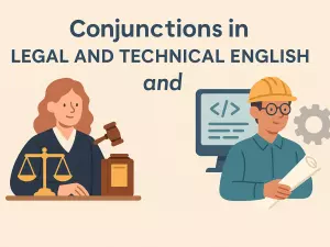 Conjunctions in Legal and Technical English