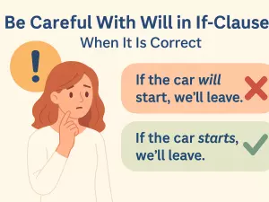Be Careful With Will in If-Clauses: When It Is Correct