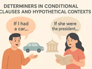 Determiners in Conditional Clauses and Hypothetical Contexts