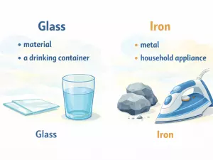 Dual-Form Nouns with Different Meanings in English Usage