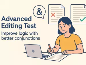 Advanced Editing Test: Improve Logic with Better Conjunctions