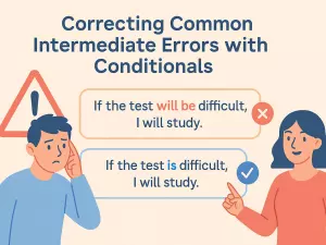 Correcting Common Intermediate Errors with Conditionals