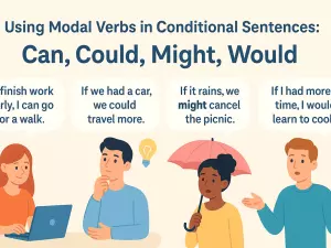 Using Modal Verbs in Conditional Sentences: Can, Could, Might, Would