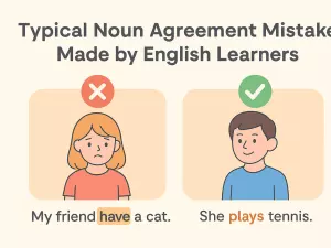 Typical Noun Agreement Mistakes Made by English Learners
