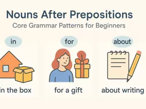 Nouns After Prepositions: Core Grammar Patterns for Beginners