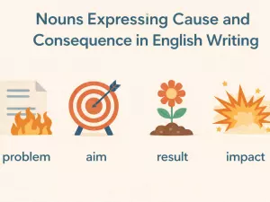 Nouns Expressing Cause and Consequence in English Writing