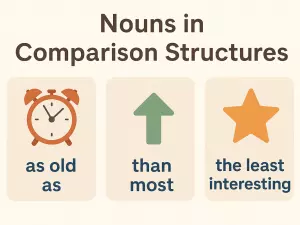 Nouns in Comparison Structures Used in Everyday English