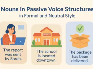 Nouns in Passive Voice Structures in Formal and Neutral Style