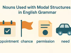 Nouns Used with Modal Structures in English Grammar