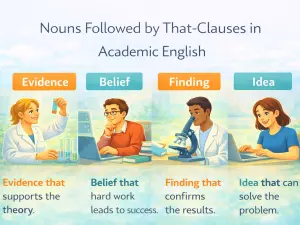 Nouns Followed by That-Clauses in Academic English