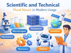 Scientific and Technical Plural Nouns in Modern Usage