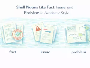 Shell Nouns Like Fact, Issue, and Problem in Academic Style
