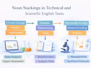 Noun Stackings in Technical and Scientific English Texts