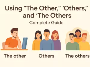 Using “the other,” “others,” and “the others”: complete guide